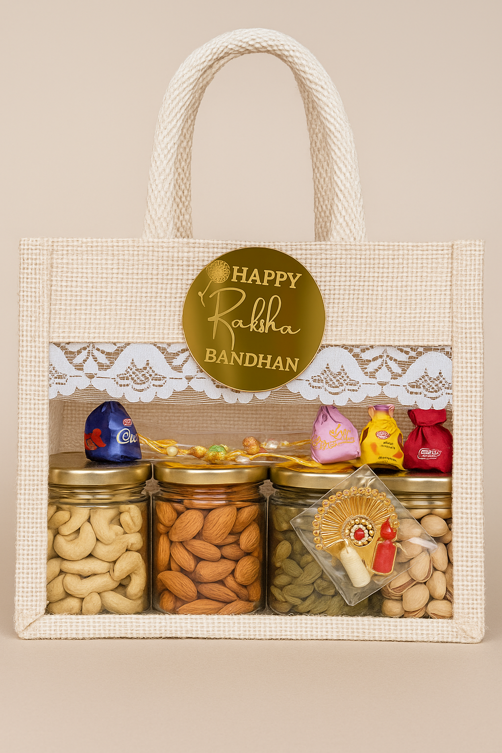 Rakhi Hamper - With Dried fruits