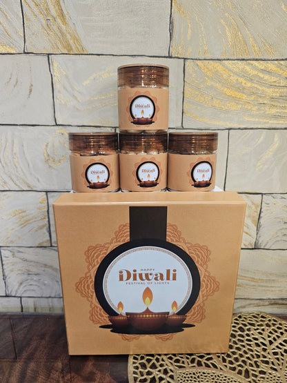 SGB Mustard Diwali Dry Fruit Gift Hamper